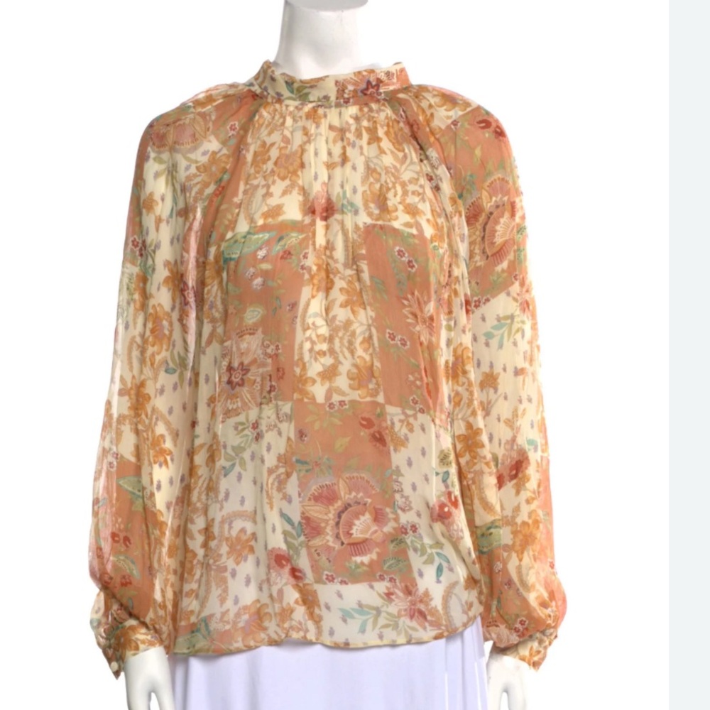 Sézane Floral Print Women's Top